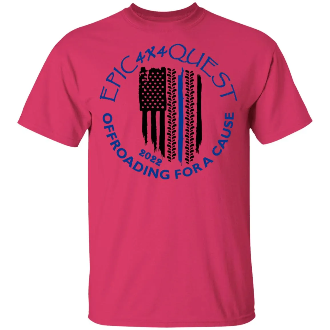 2022 Epic 4x4 G500B Youth 5.3 oz 100% Cotton T-Shirt