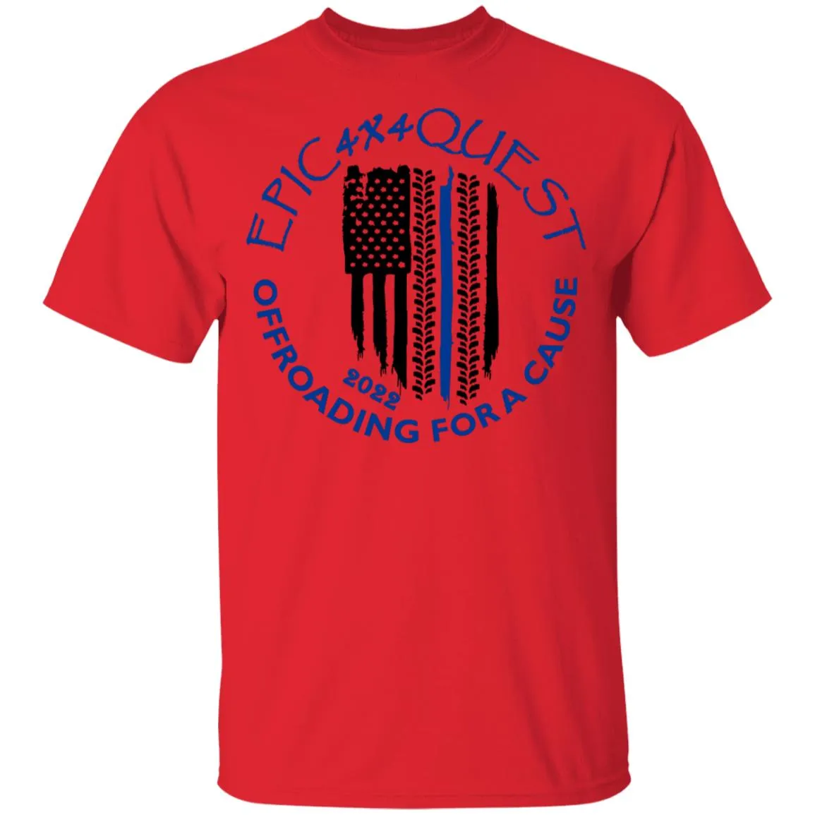 2022 Epic 4x4 G500B Youth 5.3 oz 100% Cotton T-Shirt
