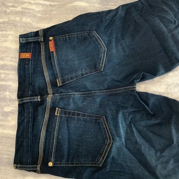 7 For All Mankind Ankle Straight Jeans