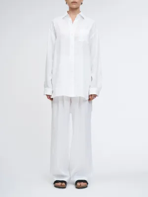 A-Line Tunic Shirt in White