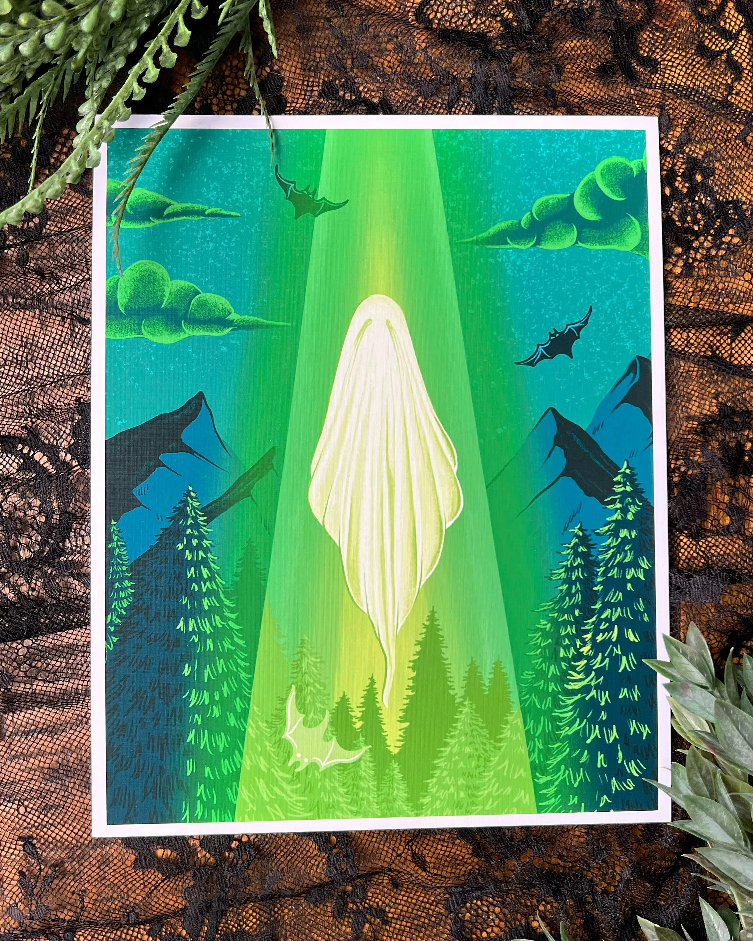 Abducted Ghost Print
