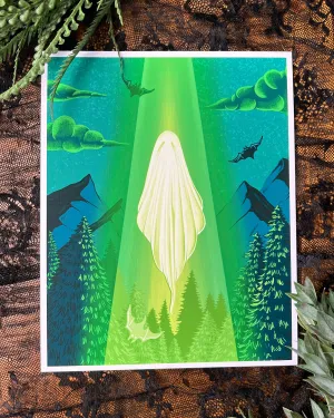 Abducted Ghost Print