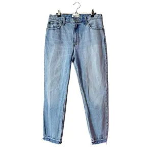 Abercrombie &amp; Fitch High Rise Mom Jean Light Blue Wash Women 30/10