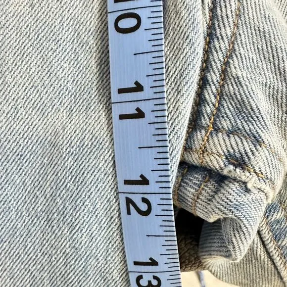 Abercrombie &amp; Fitch High Rise Mom Jean Light Blue Wash Women 30/10