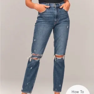 Abercrombie Ultra High Rise Mom Jean