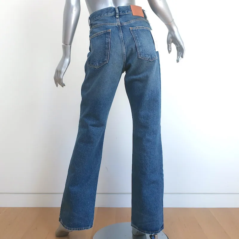 Acne Studios 1977 Straight Leg Jeans Vintage Blue Size 28 NEW