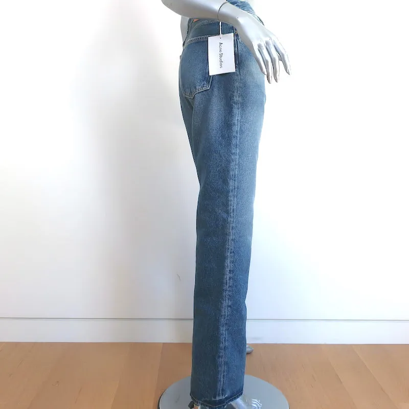 Acne Studios 1977 Straight Leg Jeans Vintage Blue Size 28 NEW