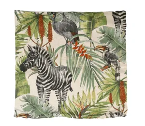 African Jungle Pillow 22x22