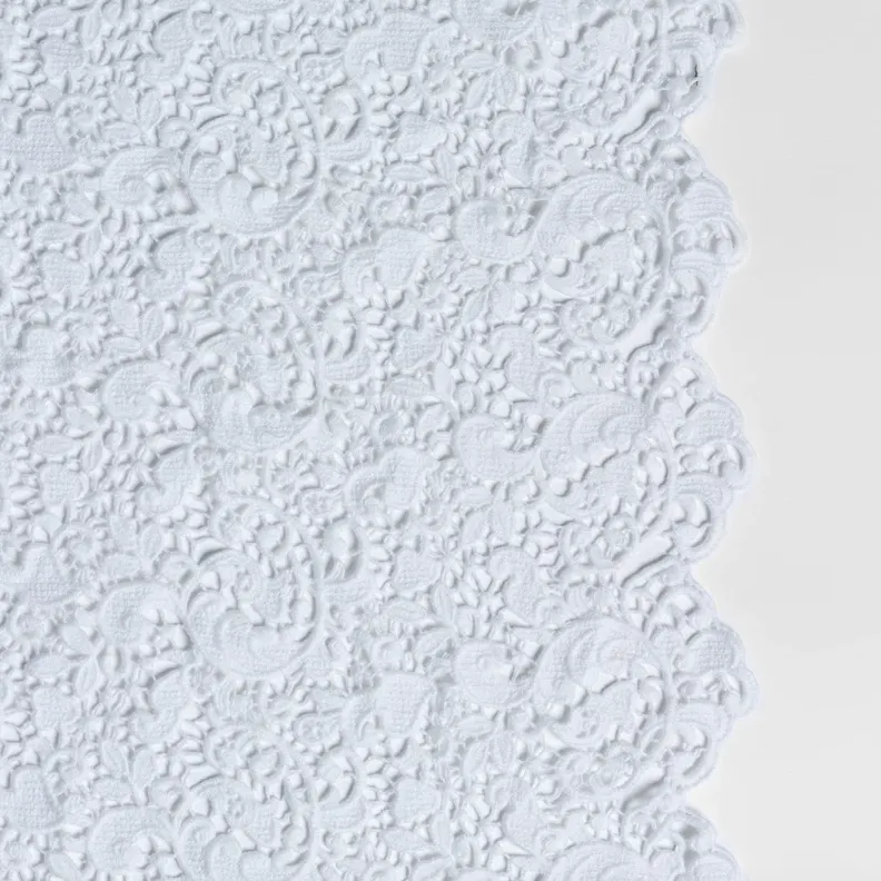 Allora Lace Pillowcase - White - Standard