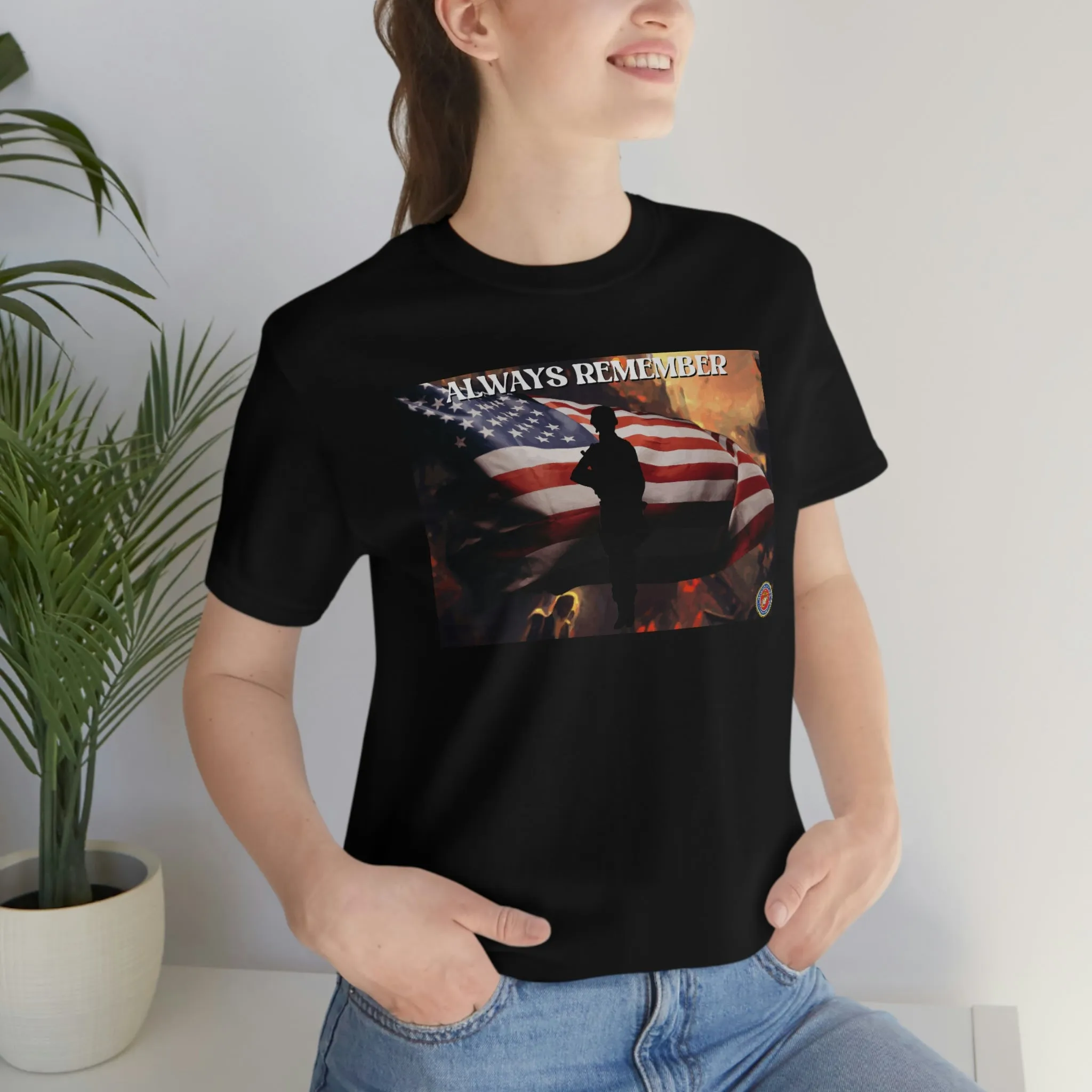 Always Remember Marines Short Sleeve Tee
