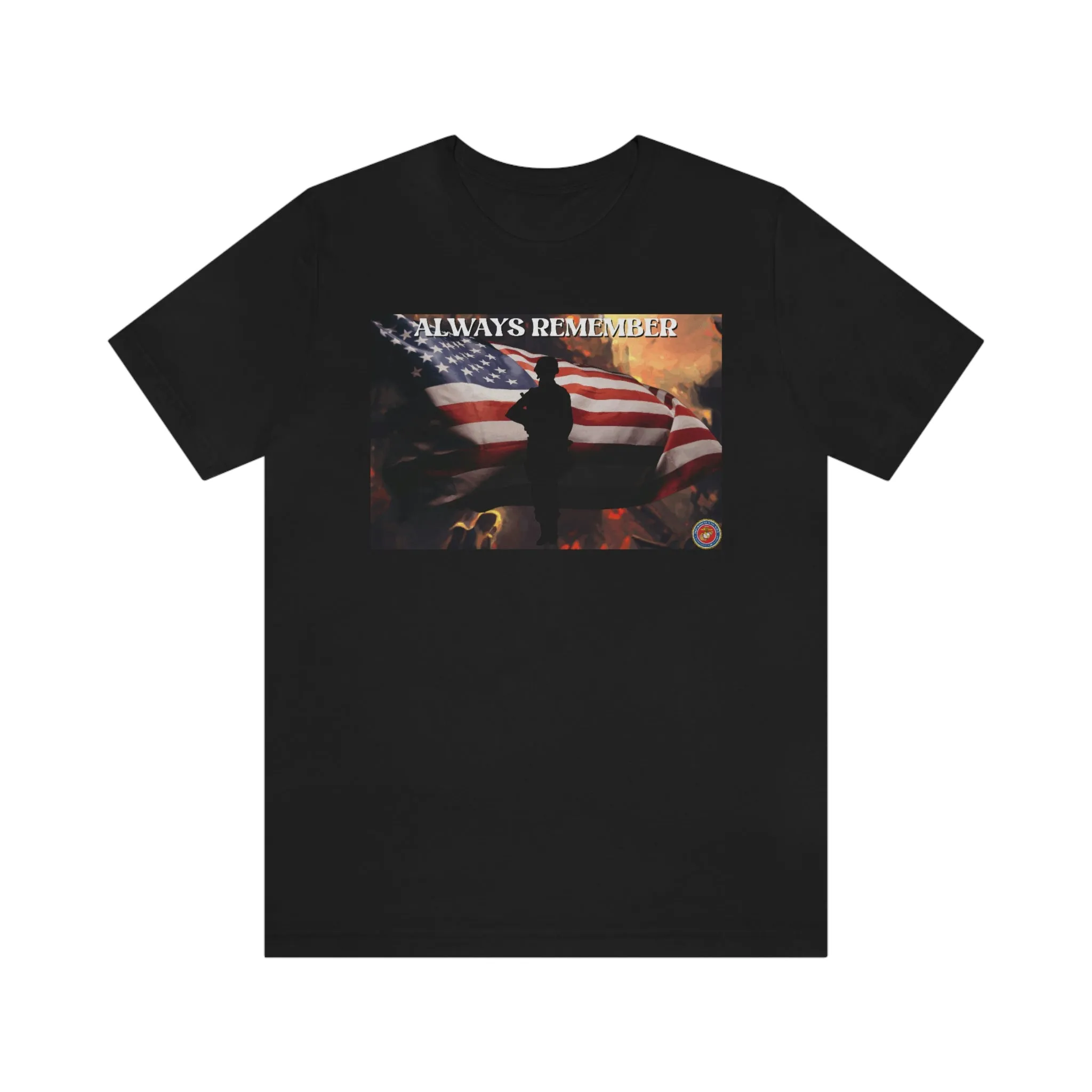 Always Remember Marines Short Sleeve Tee