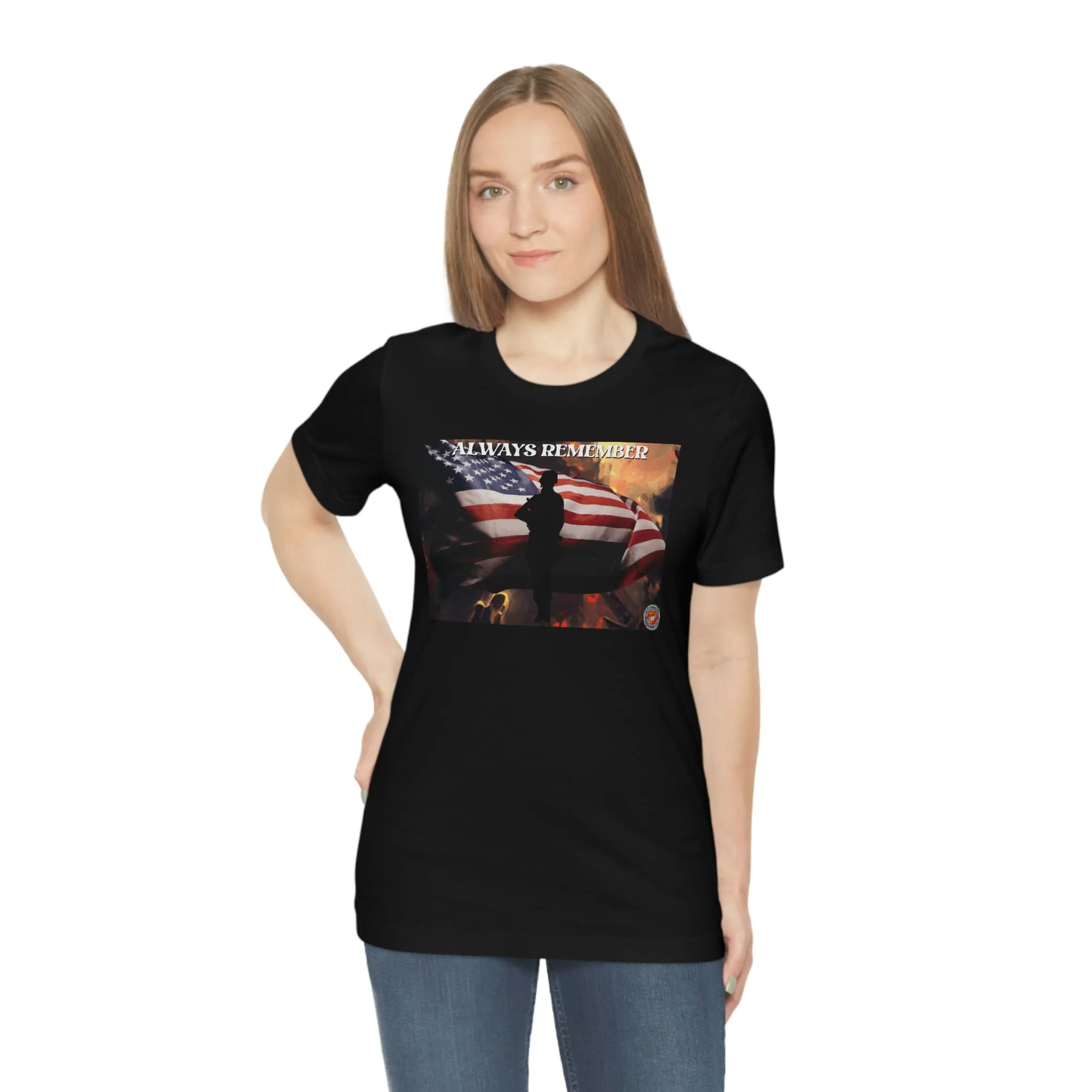 Always Remember Marines Short Sleeve Tee