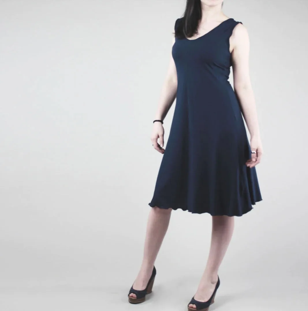 Angelrox Flare V-Neck Dress - Multiple Colors Available