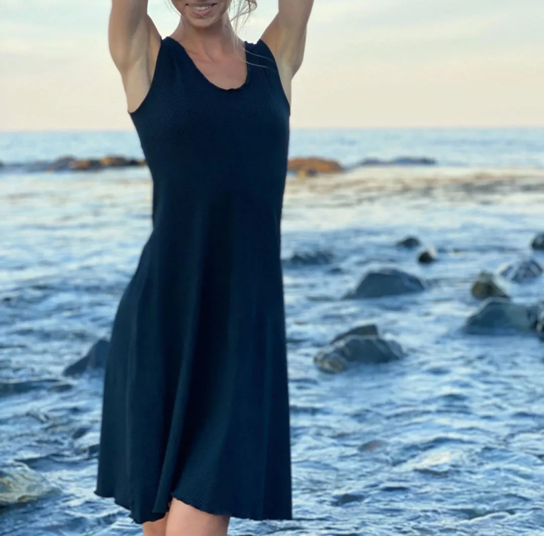 Angelrox Flare V-Neck Dress - Multiple Colors Available