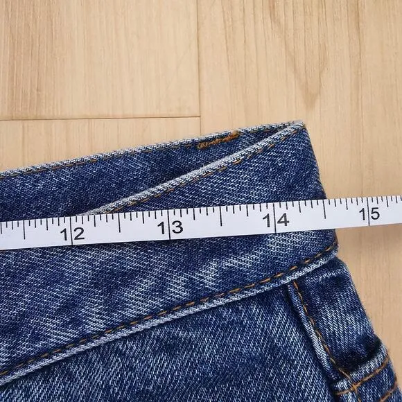APC Jean Standard High Waisted Straight Leg Denim Jeans Womens Size 28