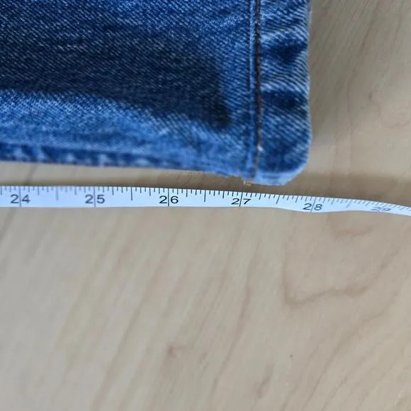 APC Jean Standard High Waisted Straight Leg Denim Jeans Womens Size 28