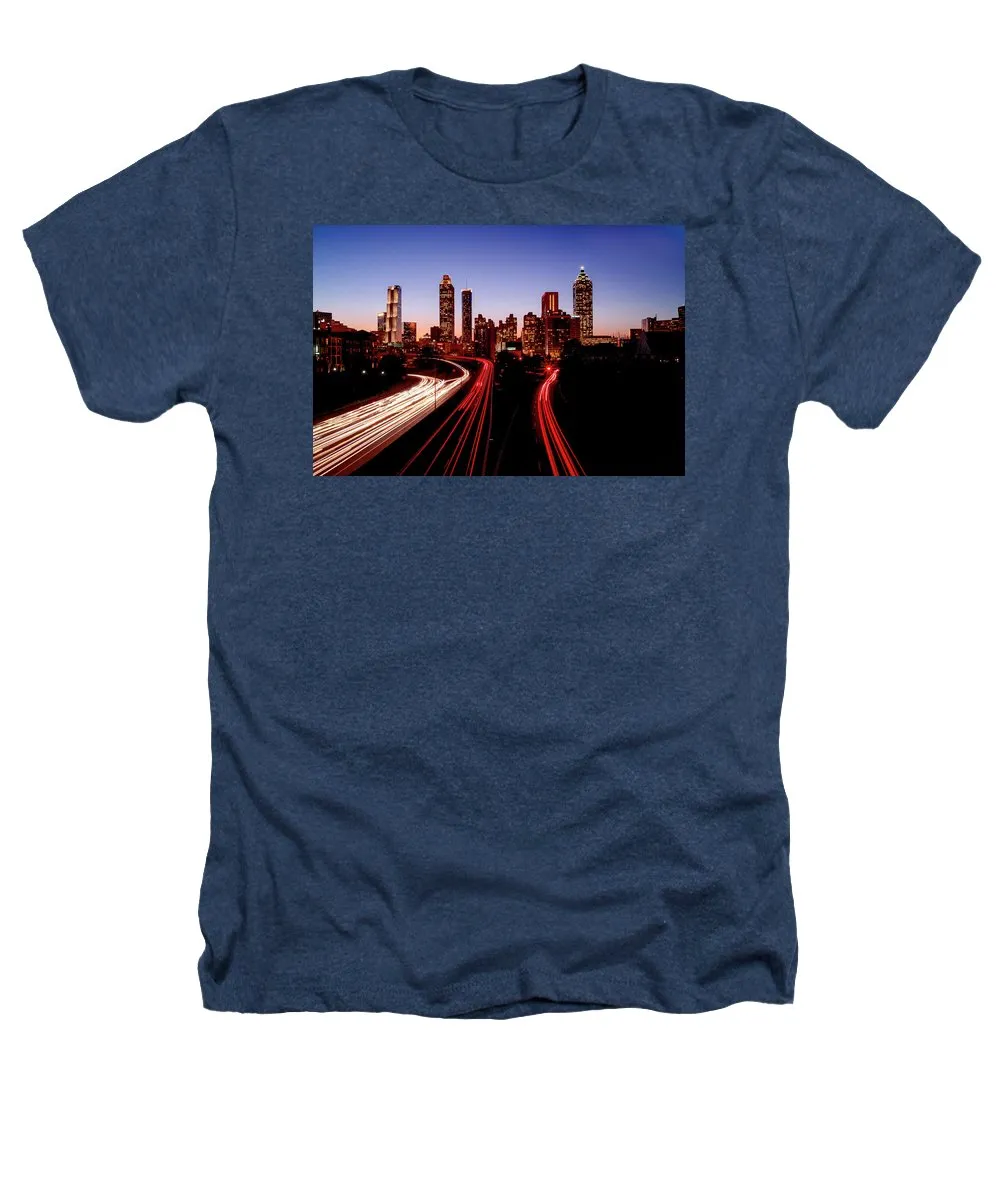 Atlanta At Night - Heathers T-Shirt
