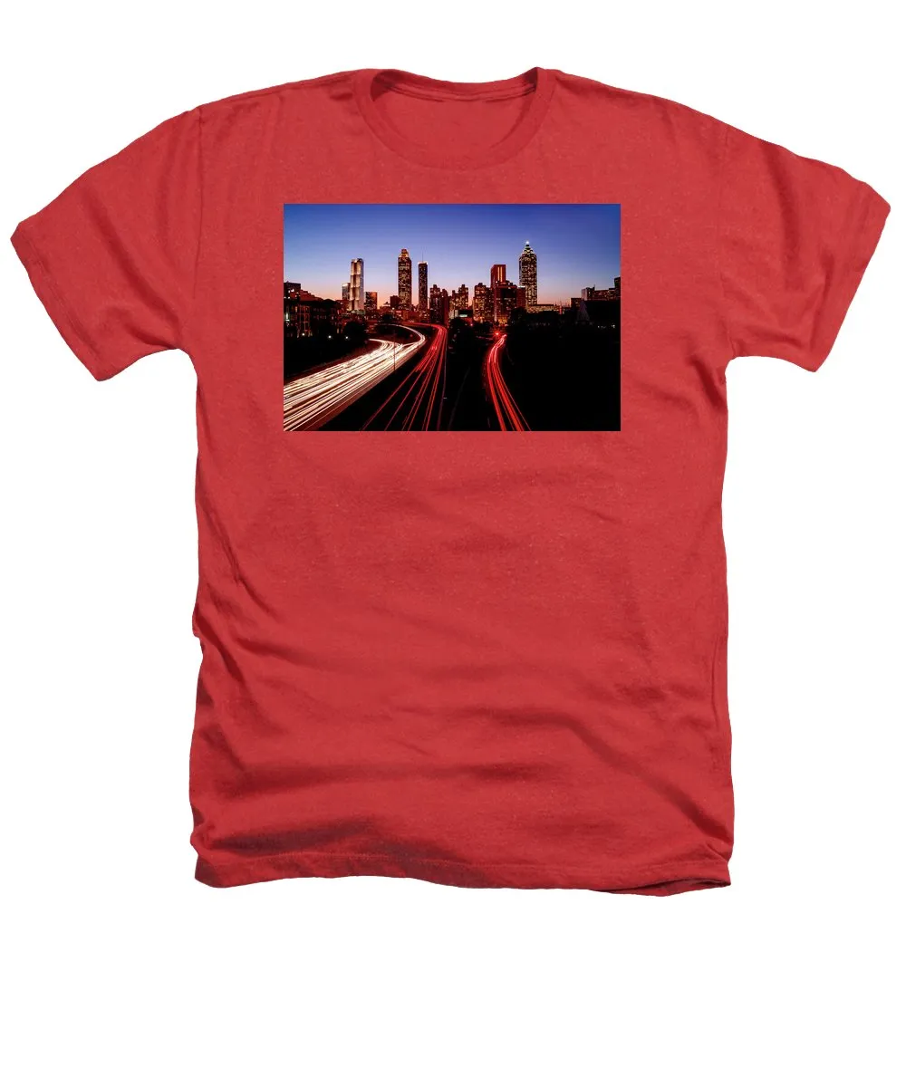 Atlanta At Night - Heathers T-Shirt