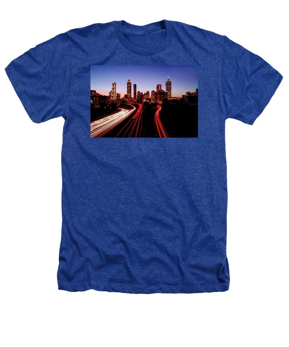 Atlanta At Night - Heathers T-Shirt