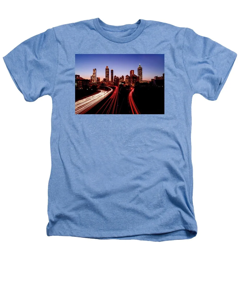 Atlanta At Night - Heathers T-Shirt