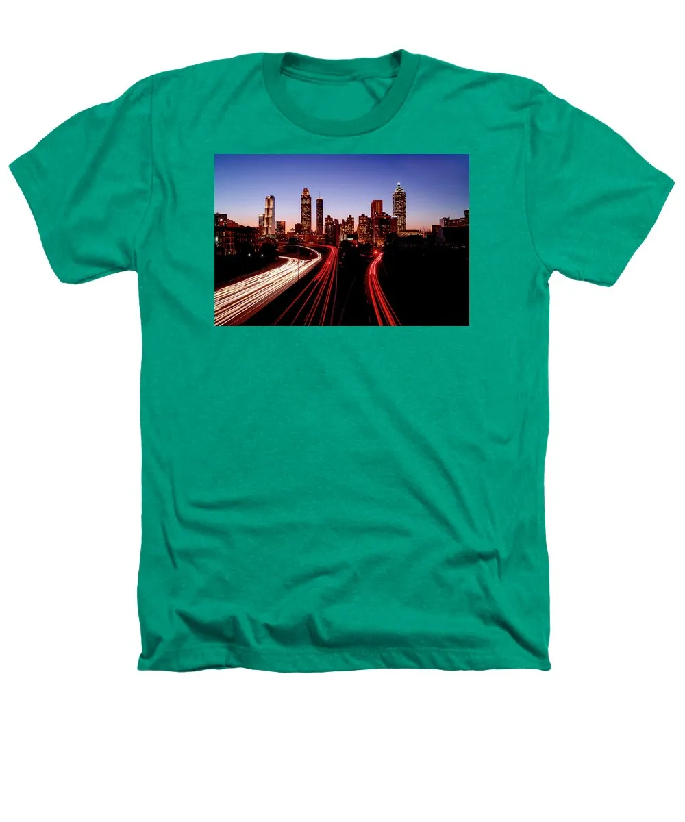 Atlanta At Night - Heathers T-Shirt