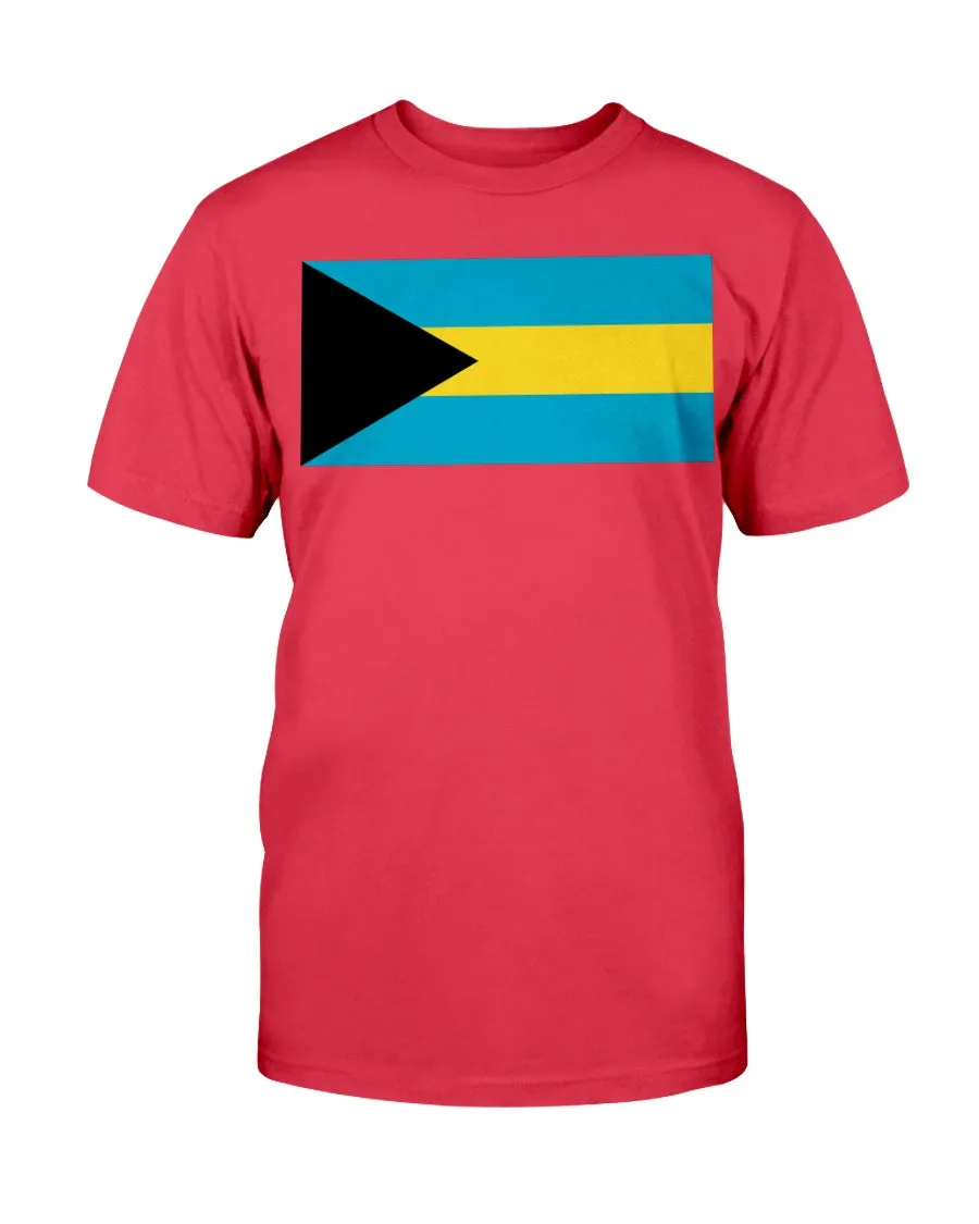 Bahamas Flag Gildan Cotton T-Shirt
