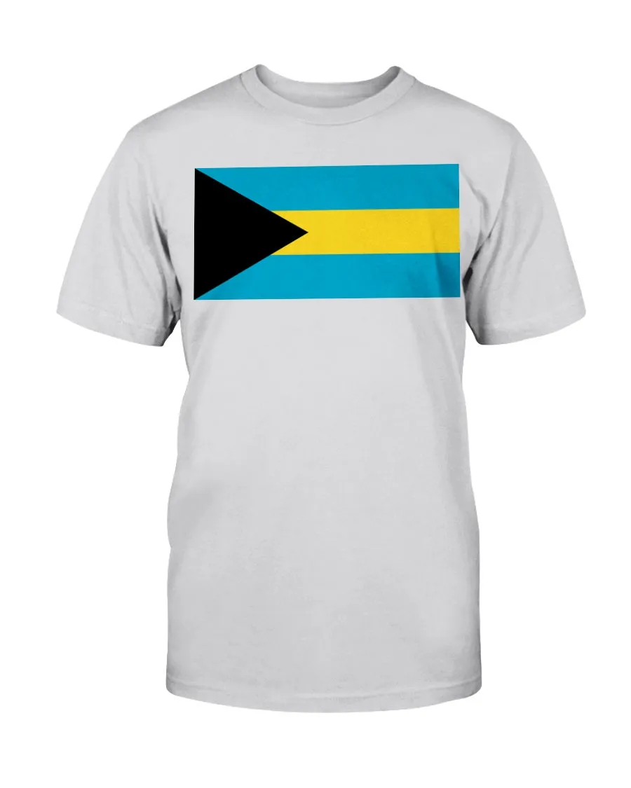 Bahamas Flag Gildan Cotton T-Shirt