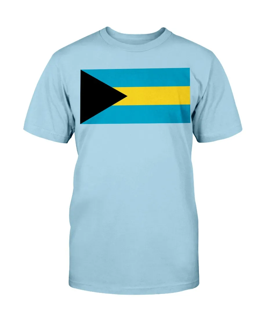 Bahamas Flag Gildan Cotton T-Shirt