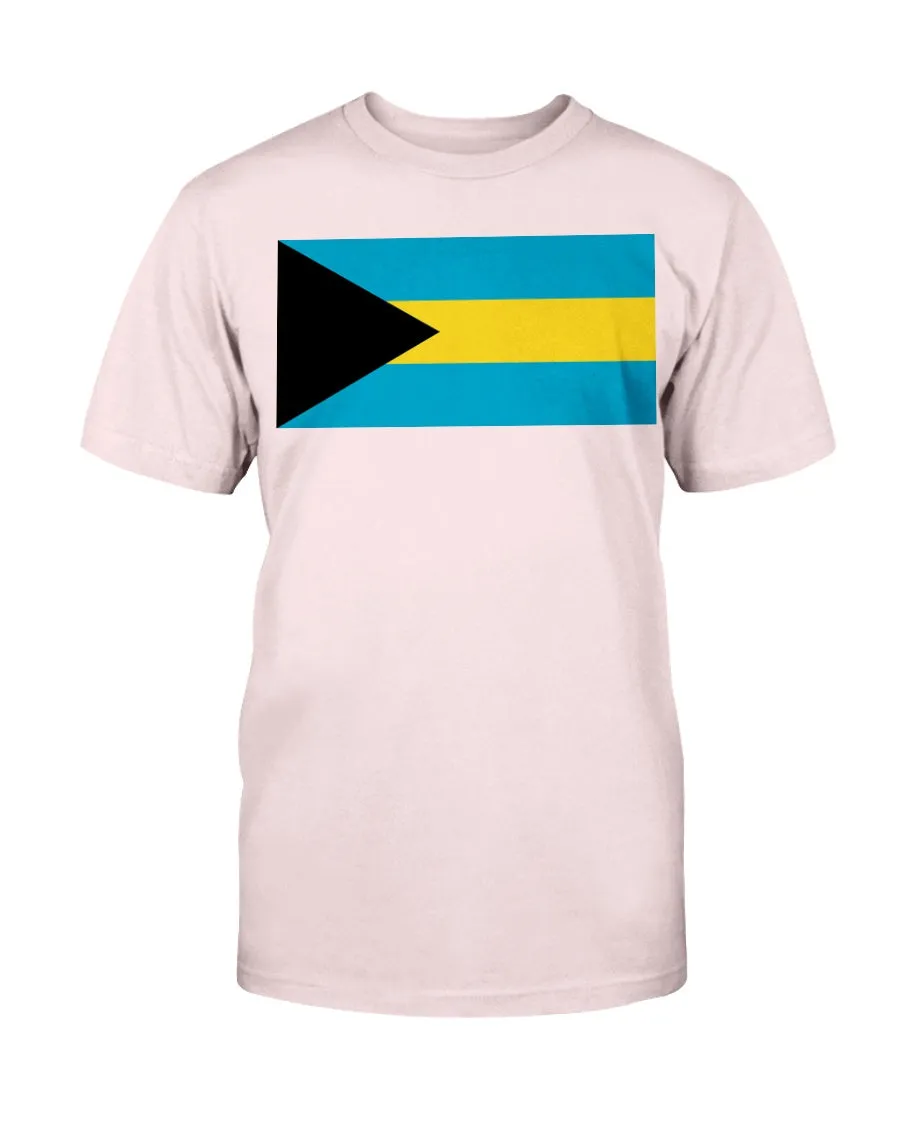 Bahamas Flag Gildan Cotton T-Shirt