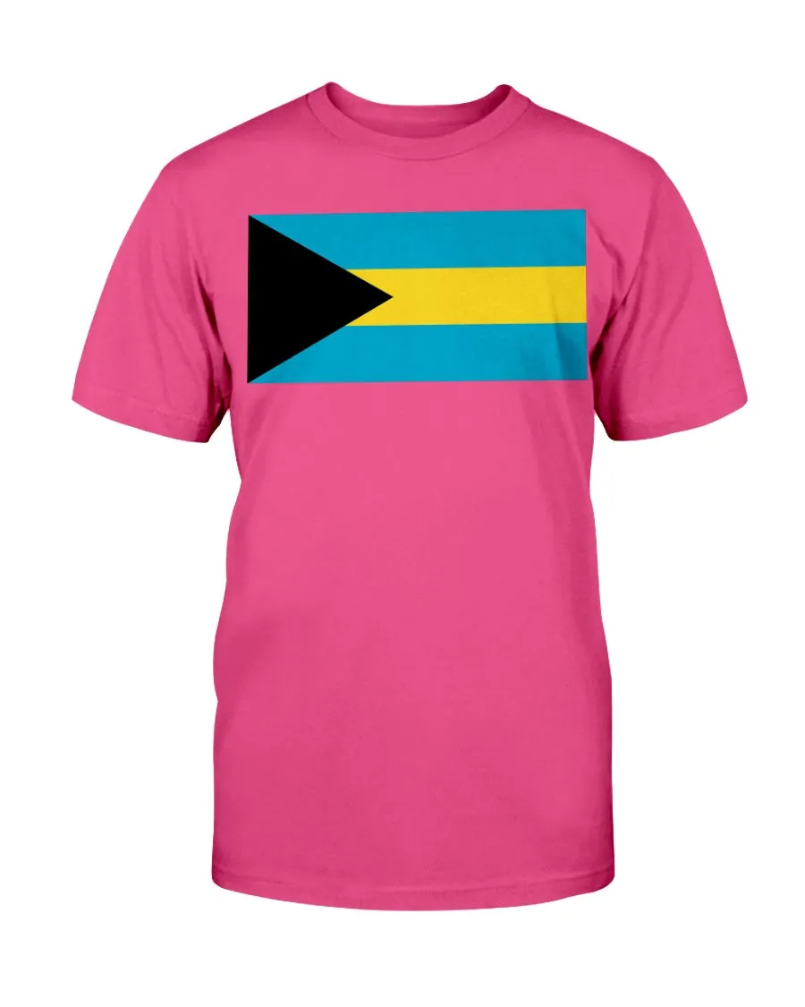 Bahamas Flag Gildan Cotton T-Shirt