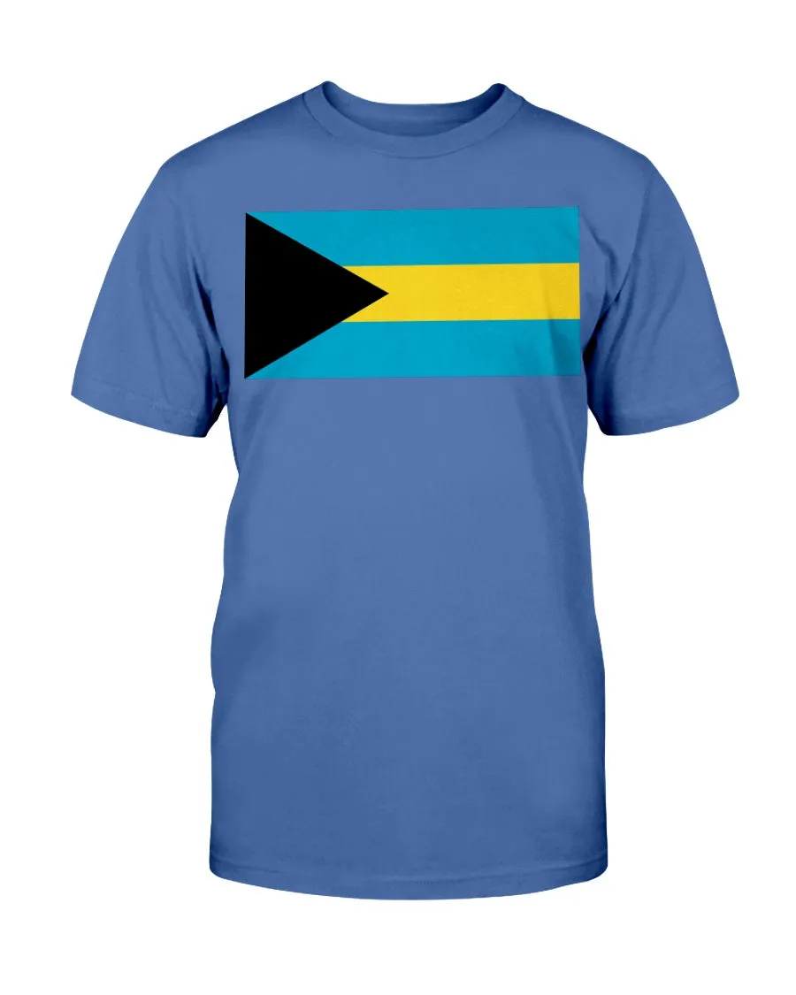 Bahamas Flag Gildan Cotton T-Shirt