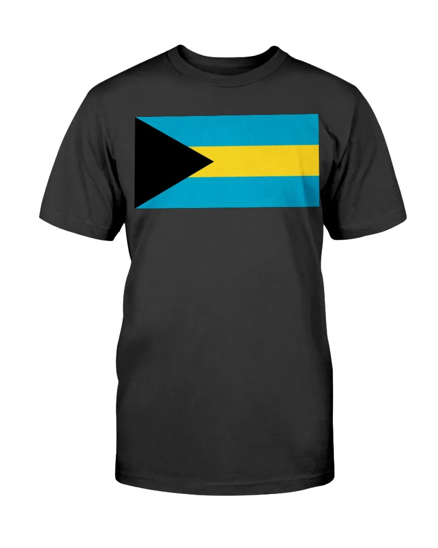 Bahamas Flag Gildan Cotton T-Shirt