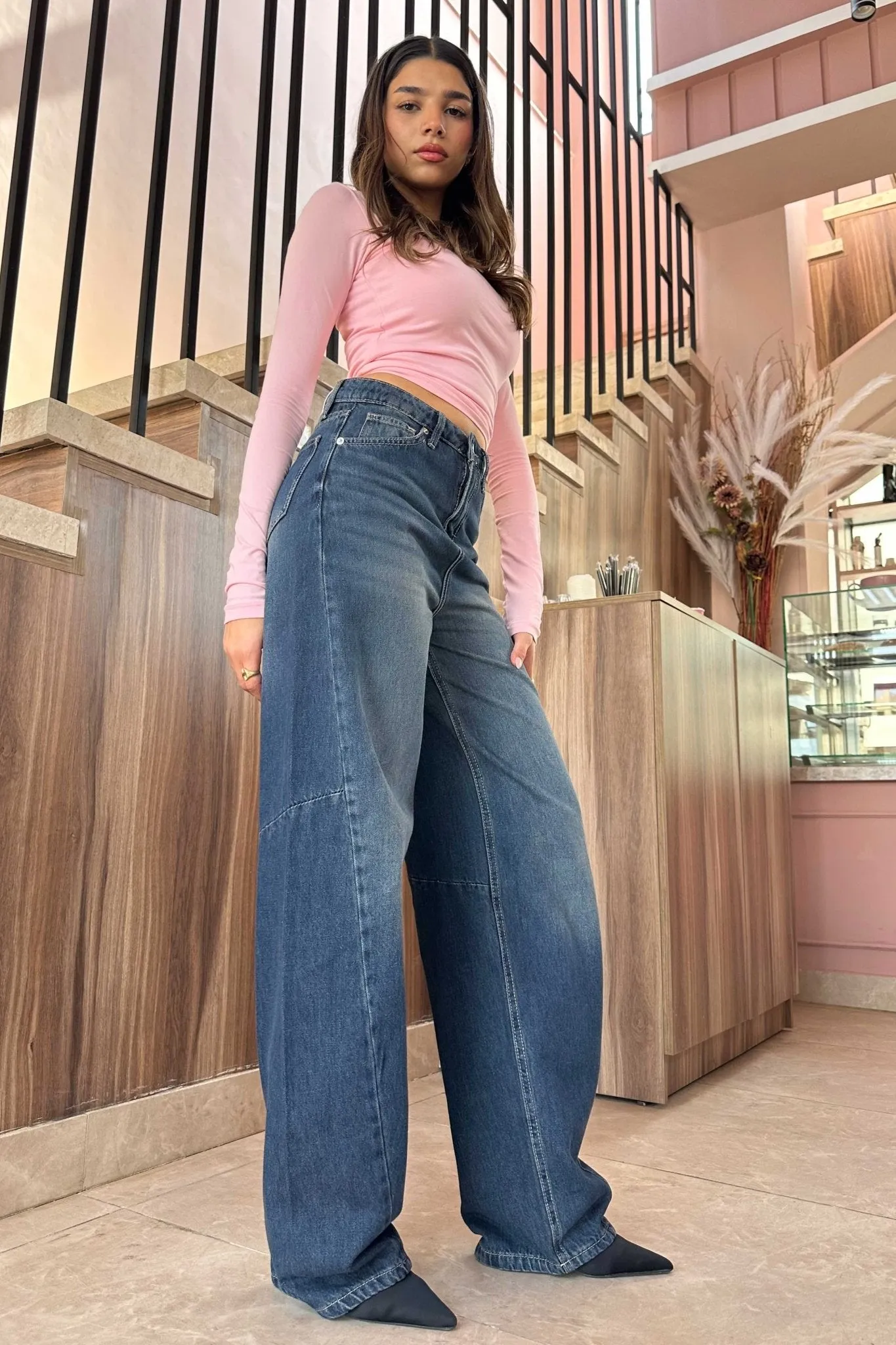 Balloon - Deep Vintage Blue Jeans.