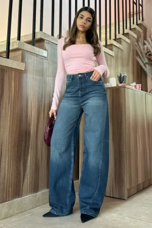 Balloon - Deep Vintage Blue Jeans.