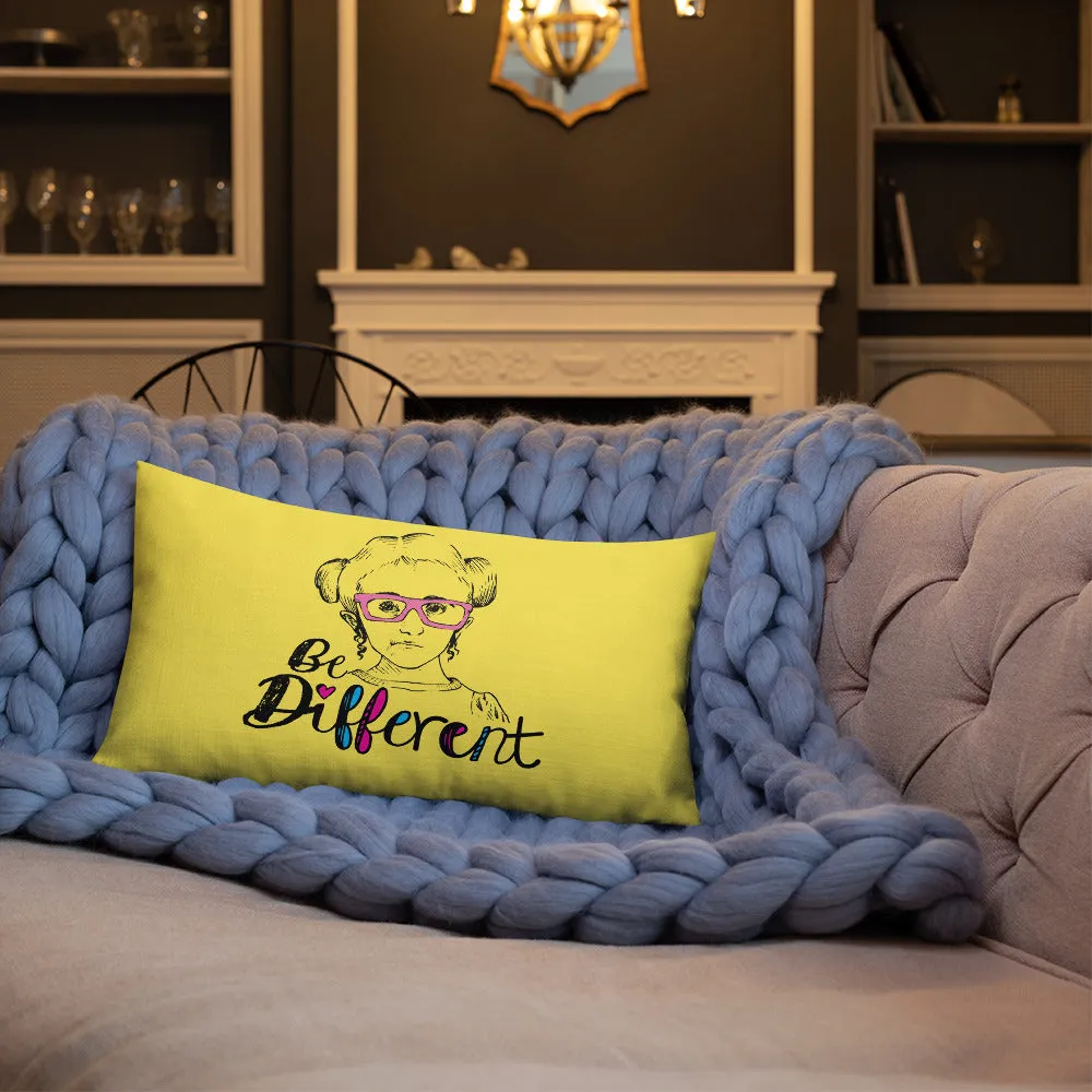 Be Different (Esperanza - Raising Dion) Pillow 20x12 or 18x18