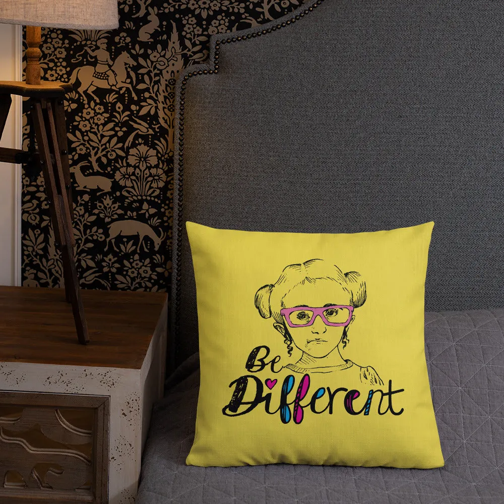 Be Different (Esperanza - Raising Dion) Pillow 20x12 or 18x18