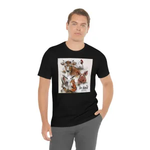 Be Kind Go Vegan Short Sleeve Tee