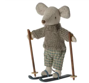 Big Brother Winter Mouse With Ski Set