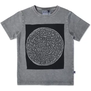Black Hole Tee - Grey Wash