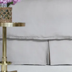 Bloom Tailored Bed Skirt Raffia Linen 3/22X86