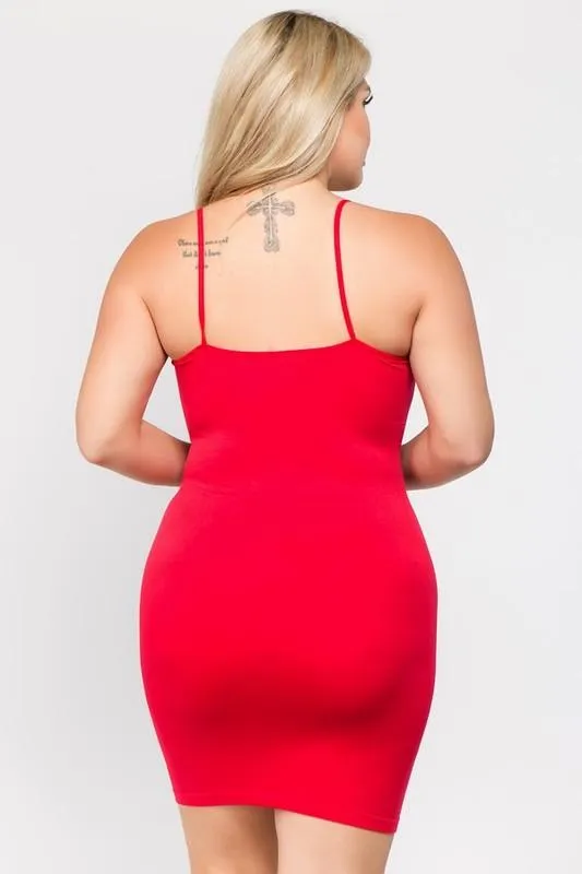 BODYCON MINI DRESS | CURVY | yellow |