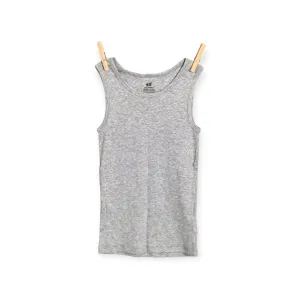 BOY SIZE 6/8 YEARS - H&M, Organic Cotton Tank Top EUC B44