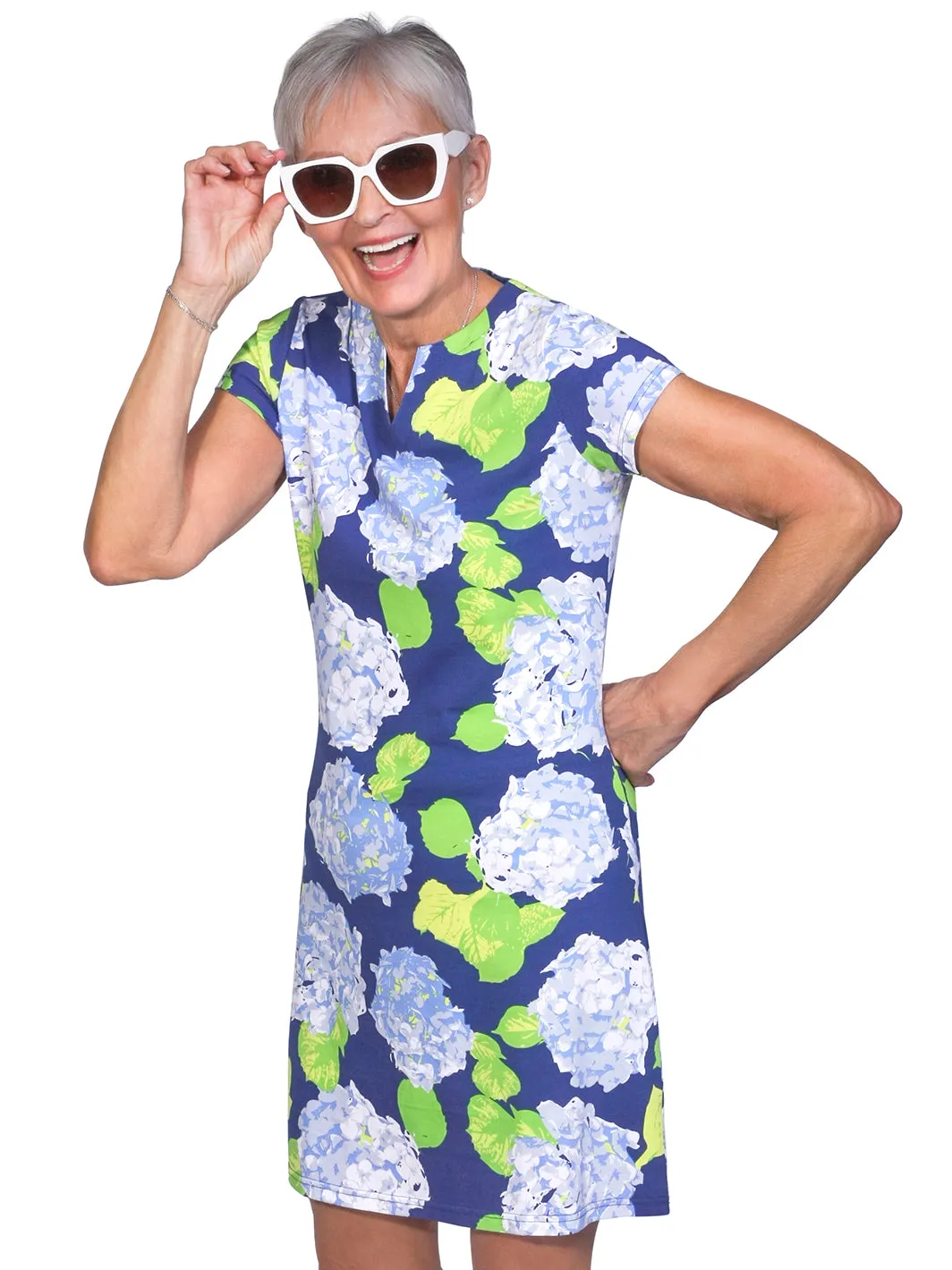 Callie Short Sleeve Shift Dress Lovey
