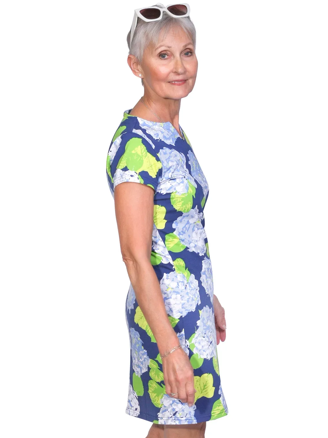 Callie Short Sleeve Shift Dress Lovey