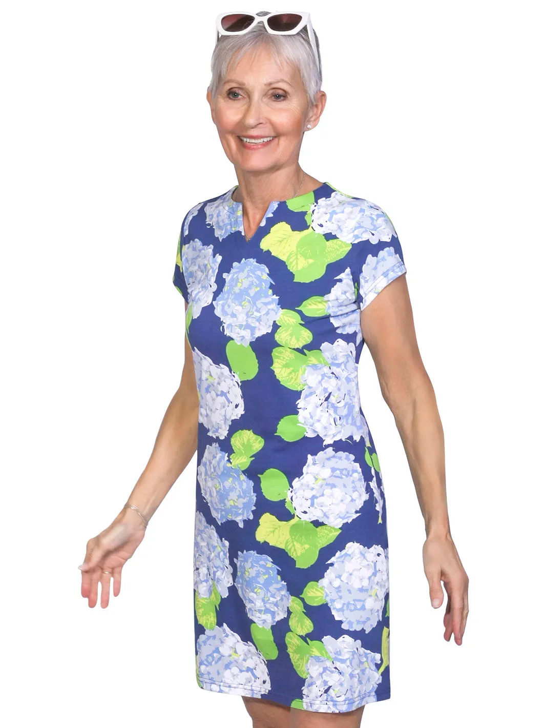 Callie Short Sleeve Shift Dress Lovey