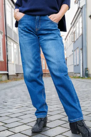 Cambio Krissie blå MOM jeans