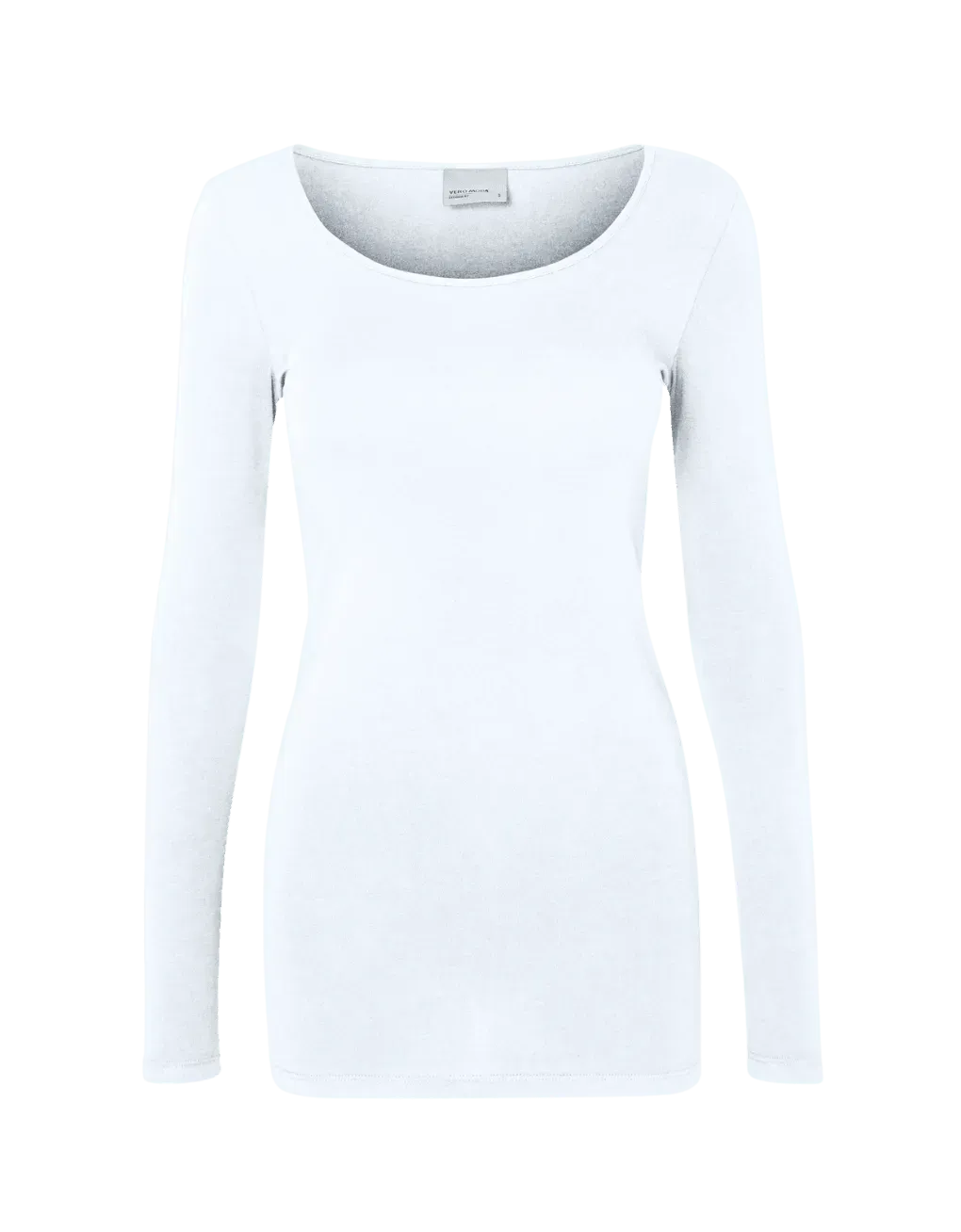 Camiseta Manga Larga Maxi Bright White