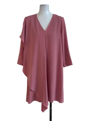 Candy Pink Plain Long Top