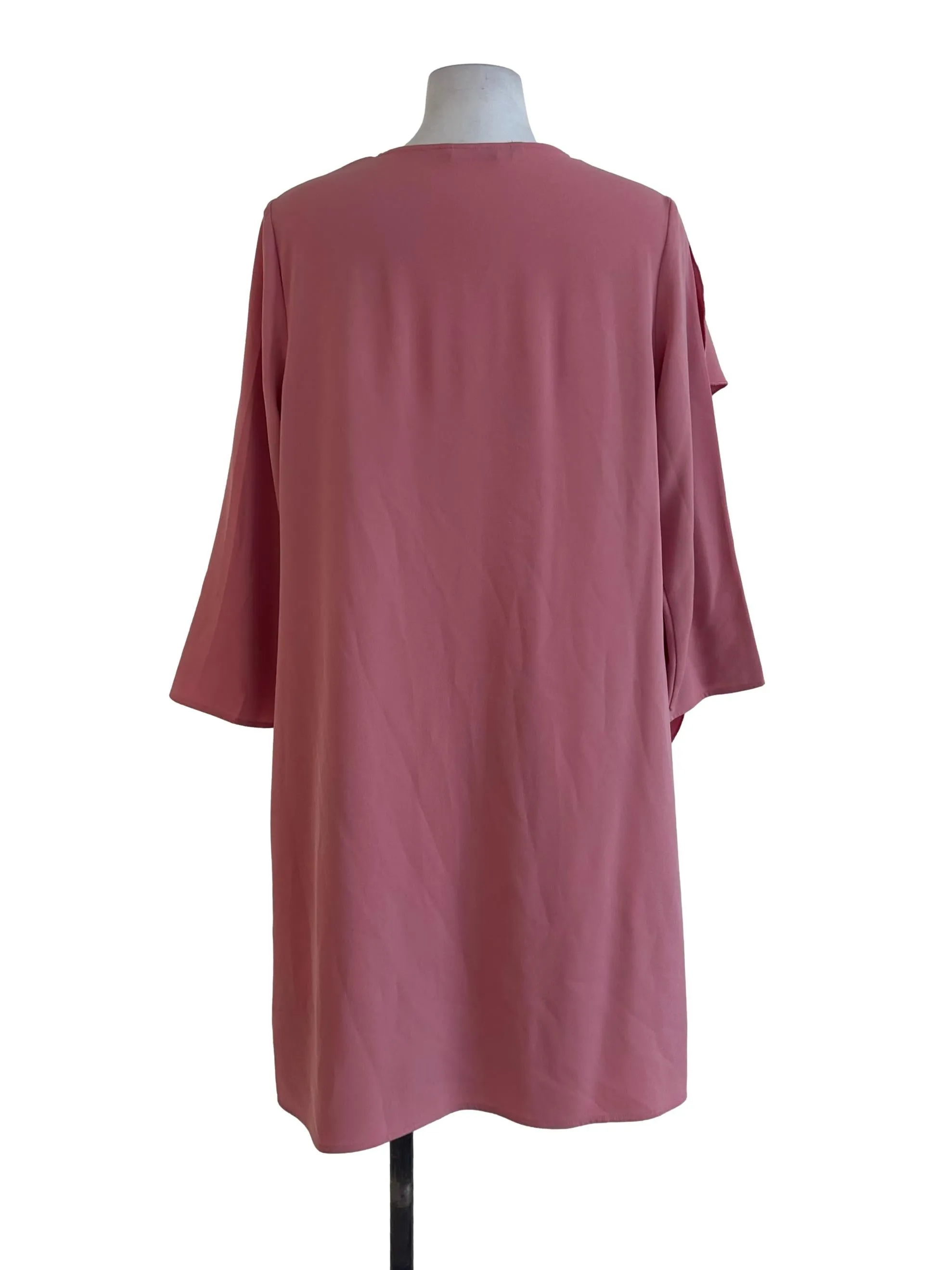 Candy Pink Plain Long Top