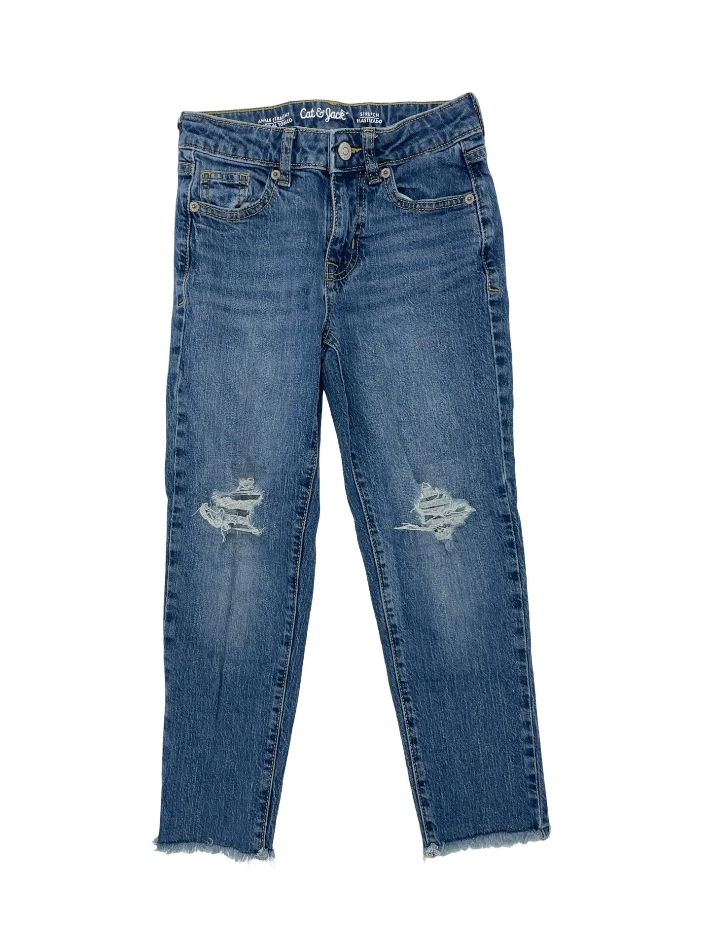 Cat & Jack “ankle straight” jeans - 8